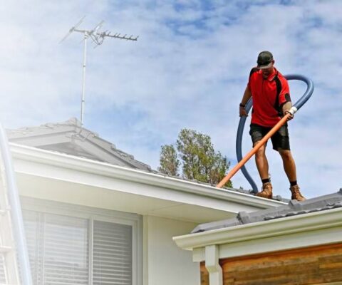 "Professional gutter and roof repair experts at Starvacs"